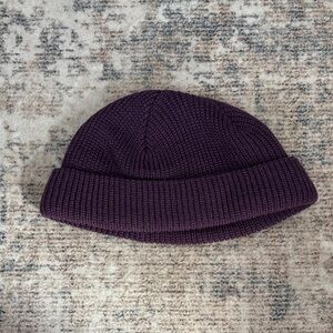 H&M Deep Purple Knit Beanie